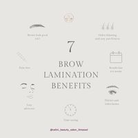 ✨ 7 Brow Lamination Benefits ✨  Want perfect brows all day, every day? Brow lamination might be the treatment for you! Here’s why:  1️⃣ Brows look good 24/7 2️⃣ Hides thinning and any patchiness 3️⃣ Pain-free 4️⃣ Results last 4-6 weeks 5️⃣ Easy aftercare 6️⃣ Time-saving 7️⃣ Thicker and fuller brows  Ready to elevate your brow game? Book your appointment today! 💁‍♀️  #CeliniBeautySalon #BrowLamination #PerfectBrows #BeautyTrends #LimassolBeauty #BeautySalonLimassol #BrowGoals #FlawlessBrows