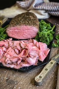 Smoked Roast Beef with Eye of Round Roast