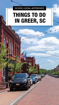 If Greer, SC is where your heart is, then it’s definitely in the right place. From local shops and boutiques to a variety of dining options, countless outdoor spaces and more, it’s no surprise that people are flocking to this charming city. Read on to learn how locals make the most of life in Greer, and how you can too.