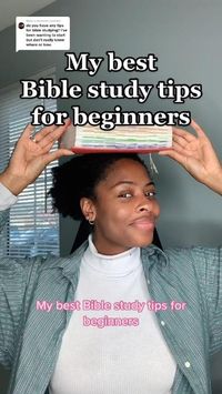 Tips for Bible study.