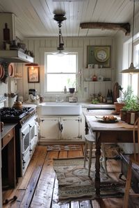 Embracing rustic charm in your farmhouse kitchen isn't just about aesthetics; it's about creating a warm and inviting space. By using natural materials like