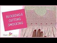 How to Block & Cut Smocking