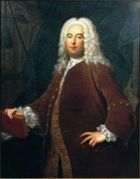 Portrait of George Frederick Handel c.1736 by School of Thomas Hudson (1701-1779) © The Gerald Coke Handel Collection