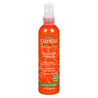 Cantu Coil Calm Detangler Softens and conditions for tangle-free styling. Lightweight mist infused with pure shea butter to nourish and smooth strands for added slip. Curly Hair Products Personal Care