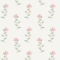 Bright and beautiful tulips adorn your walls in a painterly effect bringing a fresh and airy feel to any room. Seen here in the Garden Pink colourway.