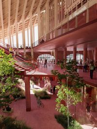 BIG unveils mass timber transit hub design for Toulouse | News | Archinect