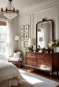 How to Decorate the Top of a Dresser