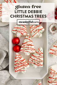 Gluten-Free Little Debbie Christmas Trees