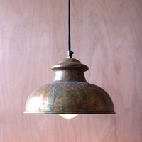 Allmon 1 - Light Antique Copper Pendant