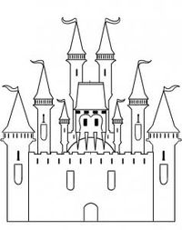 How to Draw a Castle, Step by Step, Buildings, Landmarks & Places, FREE Online Drawing Tutorial, Added by Dawn, December 10, 2007, 12:38:19 am