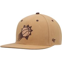 Lead the way on Phoenix Suns game day in this Toffee Captain hat from '47. It features the Phoenix Suns logo in raised embroidery on a blend of soft, durable fabrics. The snapback closure also lets you quickly adjust the fit for customized comfort.