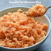 15 minute Instant Pot Mexican Rice is super fluffy, better than restaurant, made with pantry ingredients. Don't miss tips, variations, video.