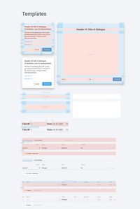 Design System Online accounting service :: Behance