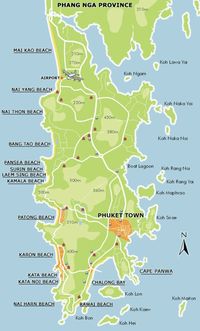 Phuket map