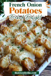 French Onion Potato Bake