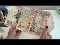 Let’s Make a Journal Album with Dollar Tree Envelopes Budget Junk Journals - YouTube