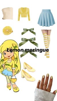 Lemon meringue Halloween costume