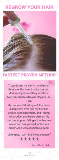 A proven system to give your hair a boost in growth and health. Make your hair look and feel great today.