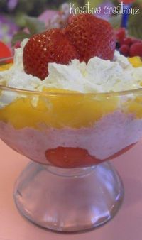 Strawberry Mango Parfait recipe