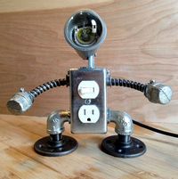 Robot Lamp (2 in 1) (125.00 USD) by JosephBarral