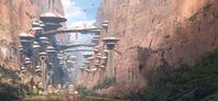 ArtStation - Canyon Civilization Vertical City Close Up, jordi van hees