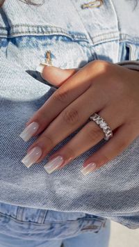 Hailey Bieber Nails 💫 @banobeautysweden #nails💅 #nails #nails #nailspolish #nailsdone #nailsinspiration #nailsoftheday #nails💅 #nails… | Instagram