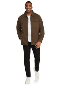 Layer up in cool style in this herringbone shacket from Johnny Bigg. | Johnny Bigg Men's Big & Tall Owen Herringbone Shacket, L Long