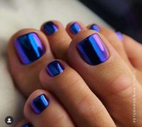 gorgeous blue chrome nails, click on the image for purchase of this color