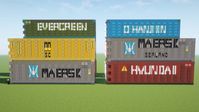 Containers designed by DreamWanderer on Planet Minecraft, tutorial by me!