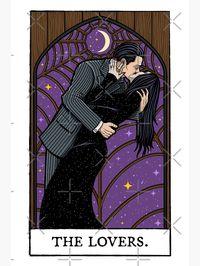 "The Lovers Tarot Card" Poster by agliarept | Redbubble