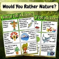 Nature Would You Rather Questions for Kids