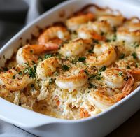 Baked Stuffed Shrimp Casserole - knedir Recipes