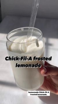 5min · 4 servings  This Chick-Fil-A frosted Lemonade copycat recipe is the perfect dupe for your favorite summertime cooling drink. It is creamy, sweet, and will cost you a fraction of what you will have to pay in store for this one.