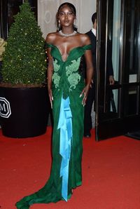 adut akech in christian lacroix, 2022 met gala