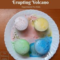 Easy Volcano Eruption Experiment for Kids (3 Methods & Beautiful Results) - Go Science Girls