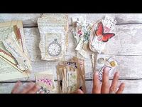 JUNK JOURNAL EPHEMERA & EMBELLISHMENT ITEMS - YouTube