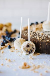 Blueberry Muffin Cake Pops