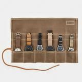 Waxed Canvas Watch Roll - Cool Material