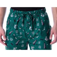 If you’re looking for licensed Harry Potter merchandise, you’ve come to the right place! These Harry Potter pajama bottoms are made of a super soft fabric blend. You can choose from all 4 of the different Hogwarts house designs, Gryffindor, Ravenclaw, Hufflepuff, or Slytherin. Each pair of pants features great quidditch-related designs like a Snitch, brooms, jersey numbers, a house pennant, and more! They are unique for each house. If your loved one enjoys Harry Potter, then they'll be thrilled