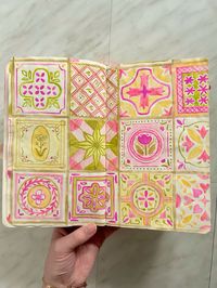 Junk journal art journal journaling journal inspo journal ideas tile