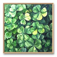 Clover Painting Floral Watercolor Print Four Leaf Clover Wall Art Clover Meadow Print St Patricks Gift - multiple sizes to choose from. 🎨 To see more art prints, please visit my shop: https://agureevaartprints.etsy.com Channel the spirit of spring with this vibrant green watercolor print of clover leaves in a meadow. Perfect for celebrating St. Patrick's Day or adding a bright touch of nature to your spring decor. Whether it's a thoughtful gift or a fun wall decoration, this print is sure to bring a breath of fresh air and good luck to any space. WITHOUT FRAME Matte or frames are not included, but it gives an example of how the painting can look framed. This Crocuses print goes beautifully with several different types of frames. Each print is made to order by a professional printing compa