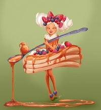 ArtStation - Candy people - Character Illustration, Nadia Luongo