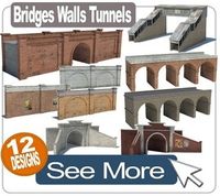 Model Buildings | HO Scale, N Scale Model Houses