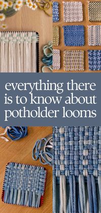 DIY Obsession: Weaving on a Potholder Loom