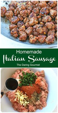 Homemade Italian Sausage