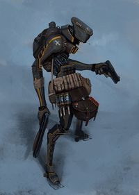 Bounty Hunter Robot