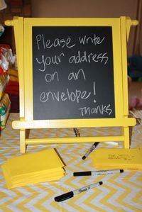 Oh my heavens this is a great idea!  It would have made things so much easier, and I probably would have mailed out the thank you's in time too!