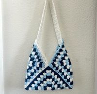 Blue crochet bag// able to Buy!!/ Dm on IG @leilanis.crochet