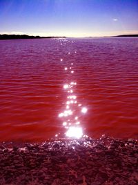 Hutt Lagoon (Pink Lake), Port Gregory, WA, Australia