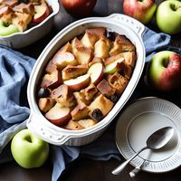 Apple Bread Pudding